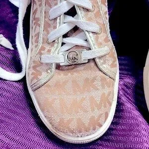 Michael Kors Shoes Bogo Hp Classic Design Tan Gold Sequin